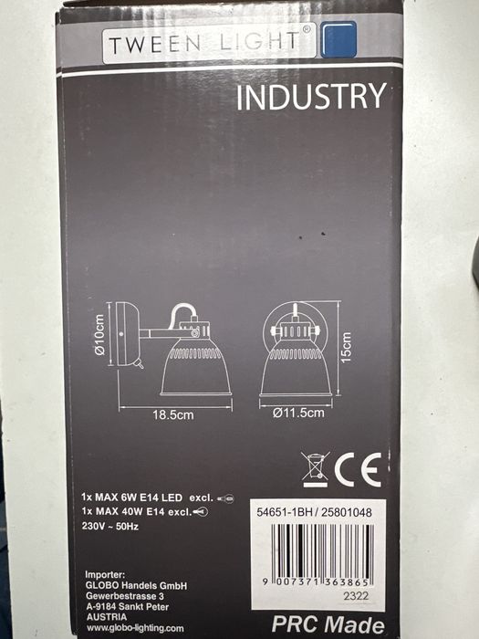 Tween light Industry (Corp iluminat/plafoniera)