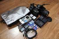 SET CAMERE FOTO Samsung WB35F, Lumix DMC-TZ1, DMC-FZ30 & Canon 350D