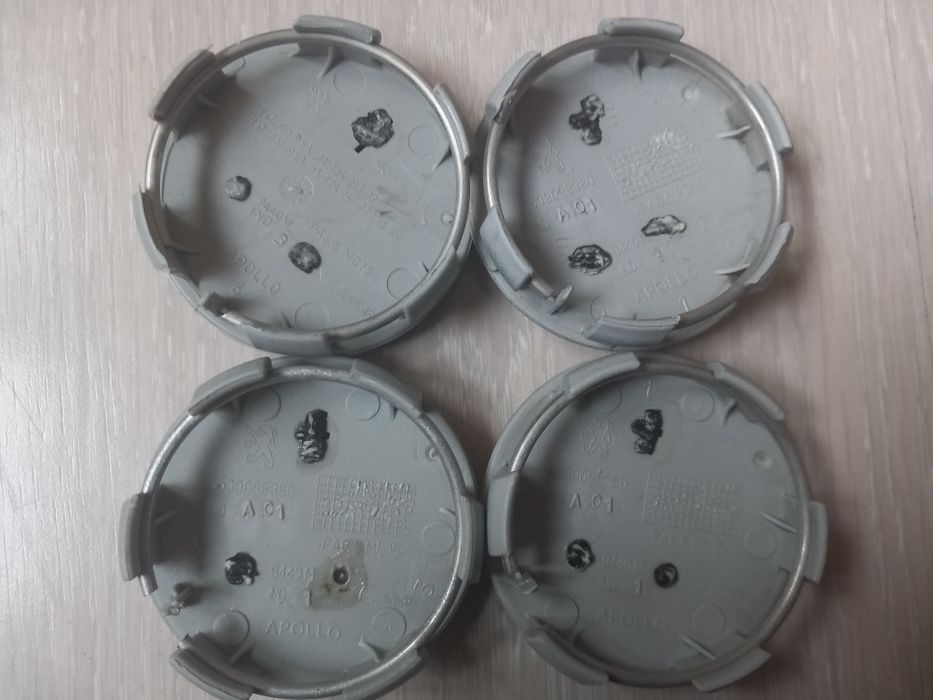 Оригинални капачки за  джанти Пежо 60мм