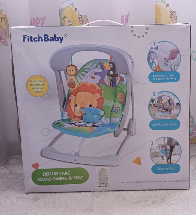 Музикална люлка FitchBaby