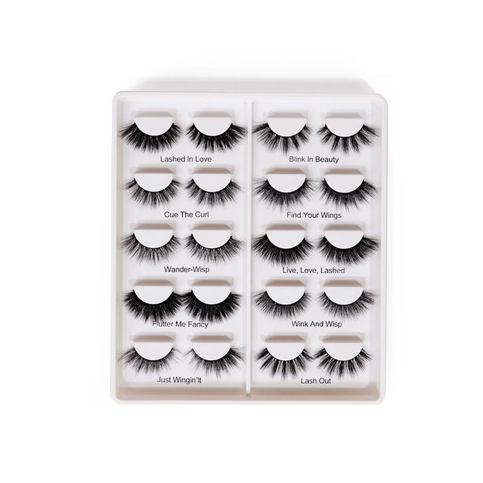 P.Louise Pro Lash Book - комплект от 10 чифта мигли