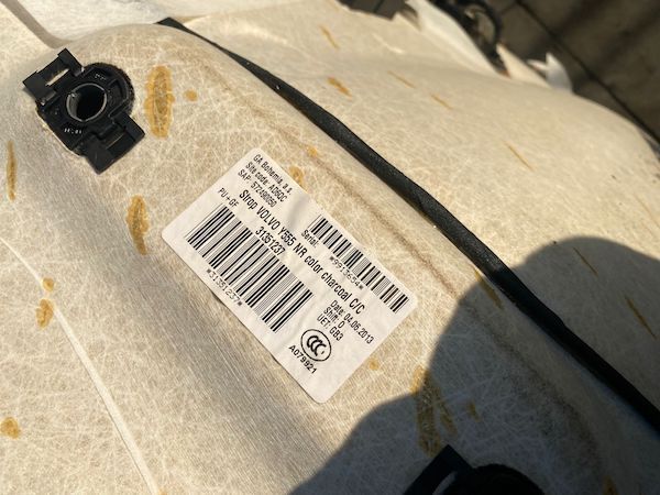 Plafon negru VOLVO V40 2012-2019 31351237