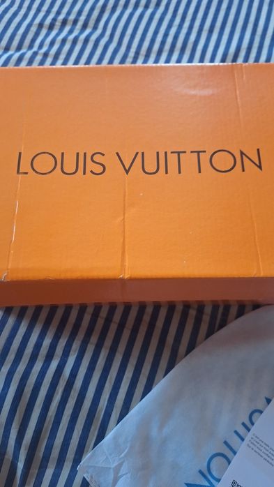 Adidasi Louis Vuitton Trainer Sneaker Black-White Produs Nou-Full Box