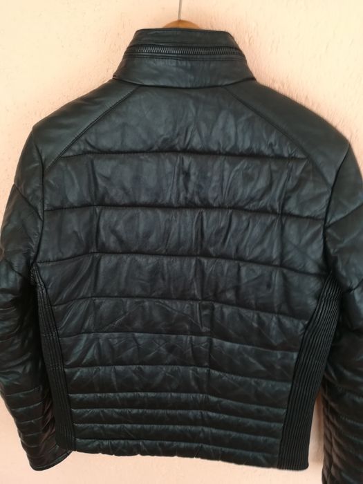 Geaca piele bărbați Zara Man M