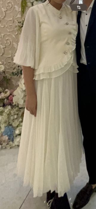 Пиджак юбка комптект адем