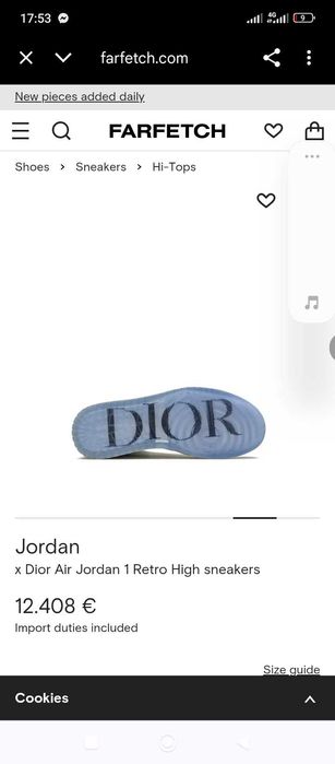 Nike dior djordun