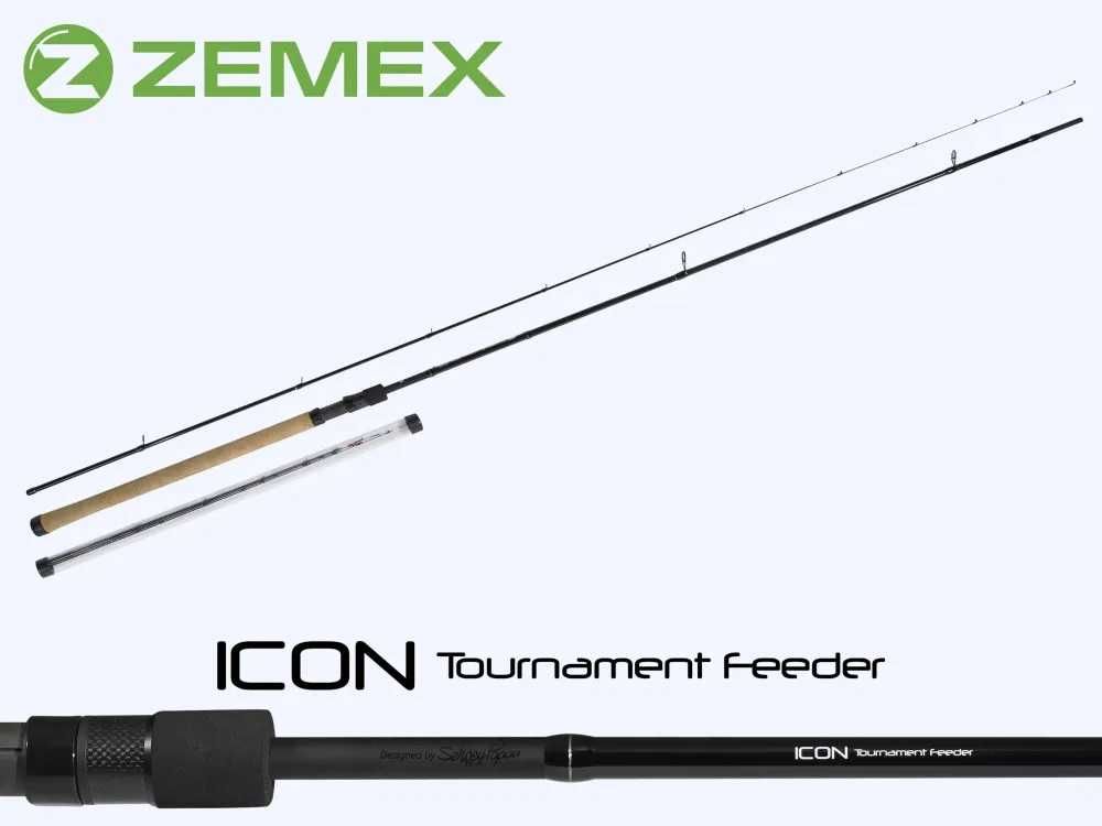 Фидерное удилище ZEMEX Icon Tournament Feeder до 35 гр, 300 см