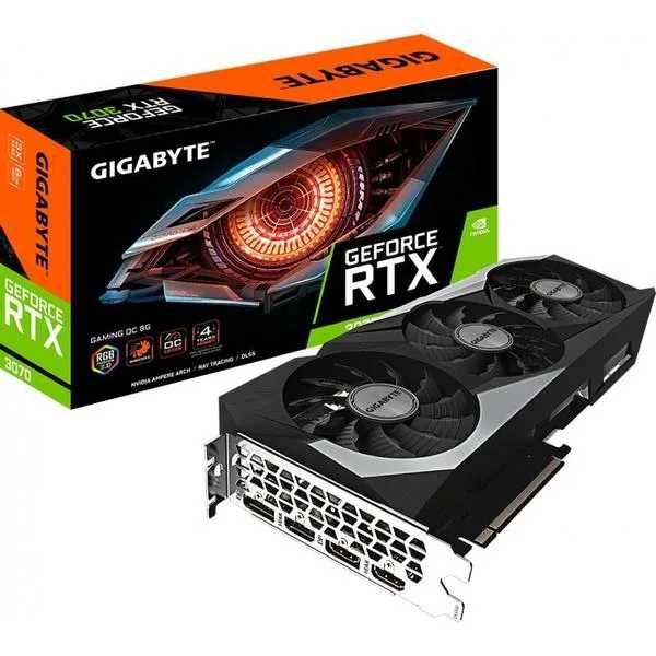 Placa video GIGABYTE RTX 3070 GAMING OC Rev 2.0 8GB GDDR6 256-bit