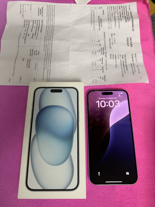 Iphone 15 plus Impecabil 256Gb În garanție!