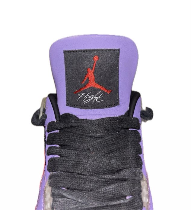 Travis Scott x Air Jordan 4 “Purple Suede” – Family & Friends