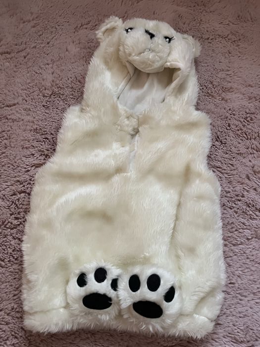 Vesta blanita urs marimea 1-3ani