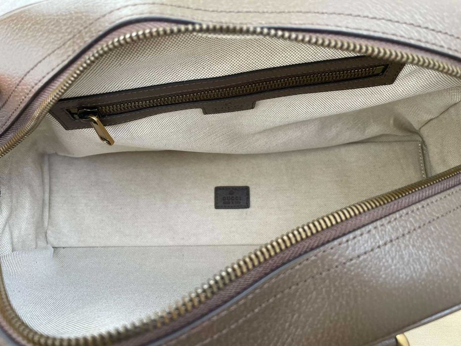 Geanta GUCCI Originala Ophidia Gucci Supreme Canvas Bowling Savoy GG