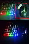 Kit Gaming pentru Telefon – Tastatură RGB + Mouse + Adaptor