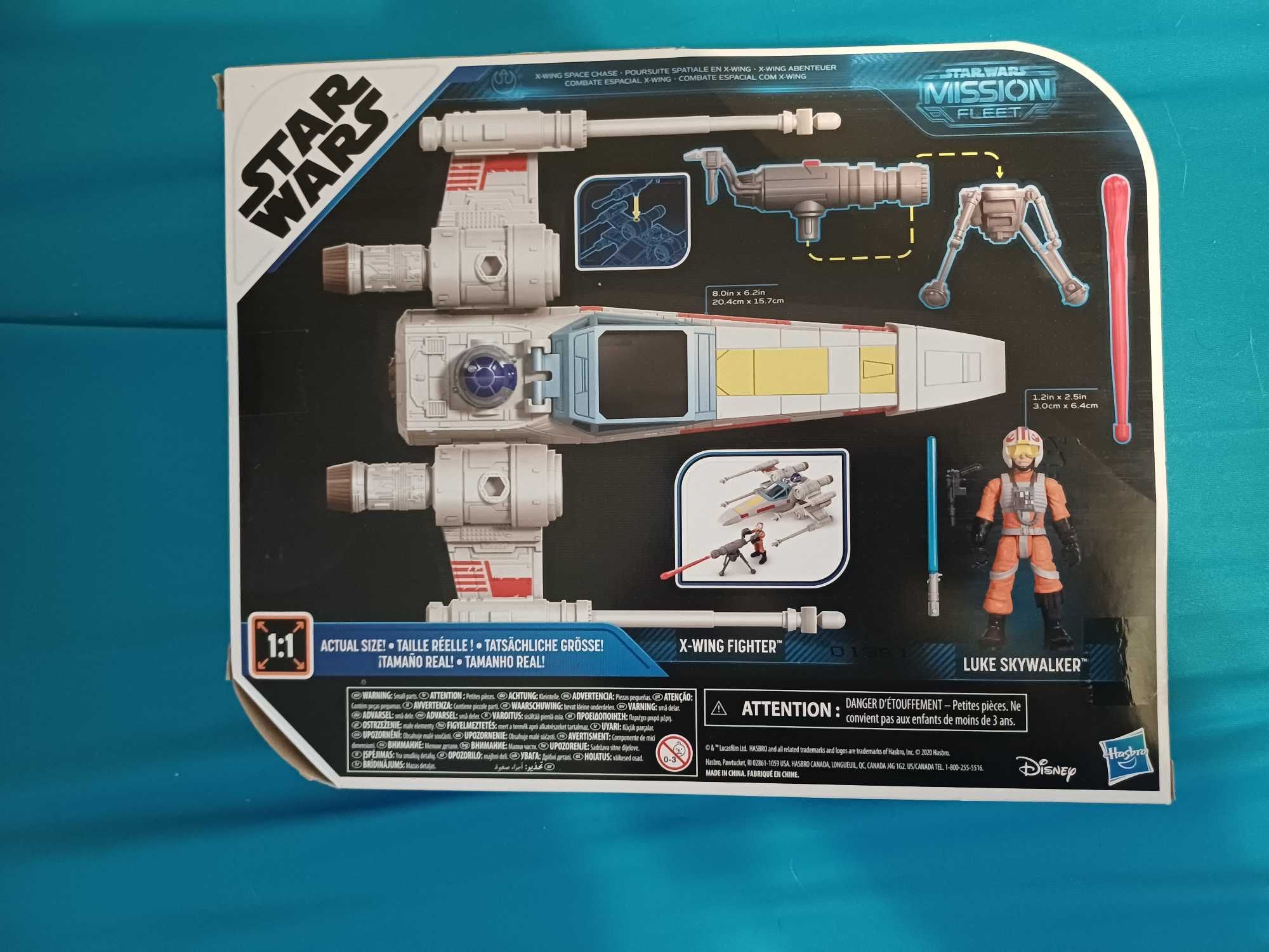 Star Wars Mission Fleet Stellar Class Luke Skywalker X-wing Fighter