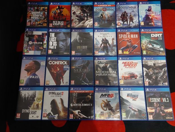 Colecție jocuri/games PlayStation4 (PS4)(PS5)