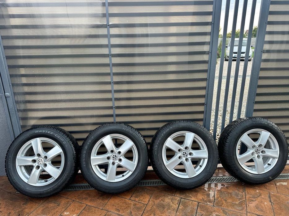 Vand set jante aliaj pe 15” cu anvelope M+S 195/65/15 5x112