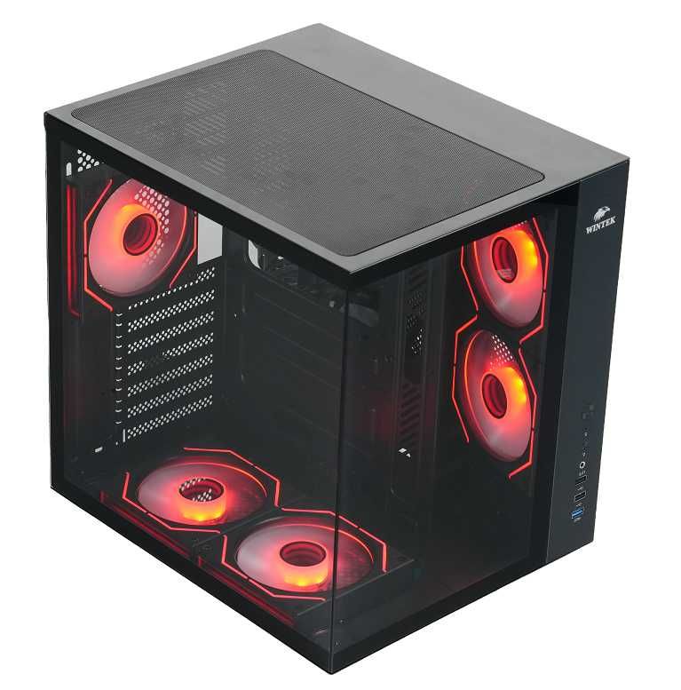 Корпус Wintek Cube Pro V909-B TG, ATX