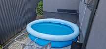 Piscină Bestway rotundă 3,50 m x 76 cm cu pompă și prelată