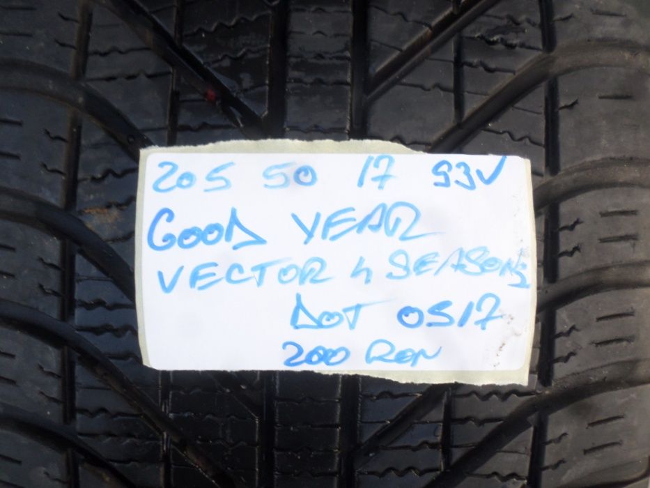 Jante seat leon FR 17 zoll 205 50 17 iarna Goodyear vector4season