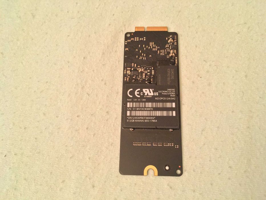 ssd 512 gb macbook pro retina 2012 - 2013 A1425 A1398 imac 2012 - 2013