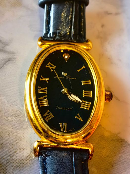 Часы женские винтажные, Lucien Piccard Diamond, кварцевые, Японские.