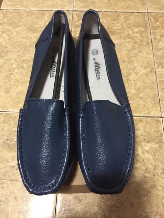 Mocasini din piele naturala pt doamne