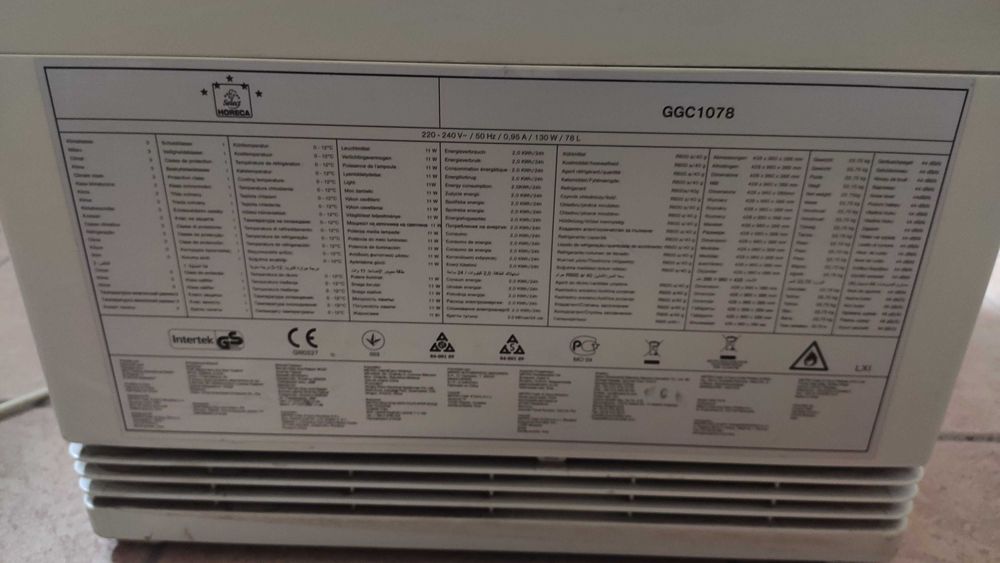 Витрина за сандвичи/торти Horeca