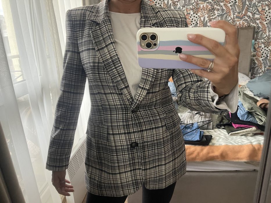 Вталено, дълго Сако Zara