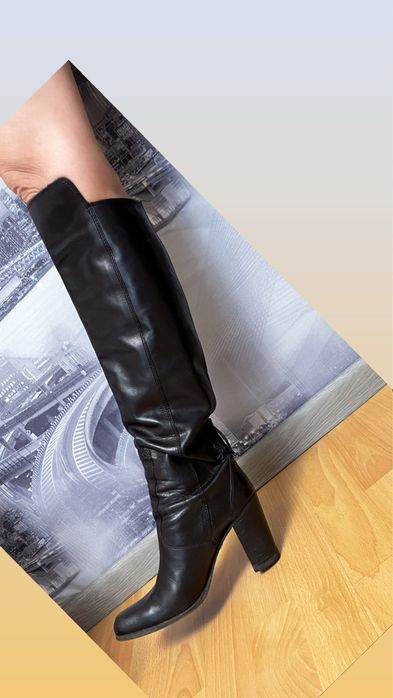 Итальяниские сапоги женские