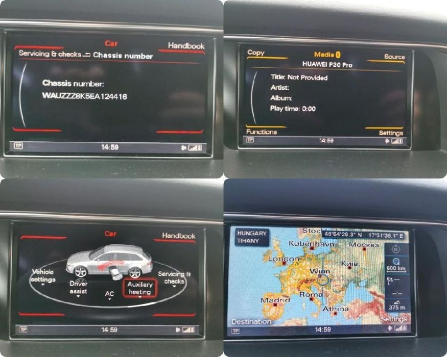 Audi A4 B8.5 break • 2.0 TDI • 150 CP • Multitronic • Navi • Webasto •