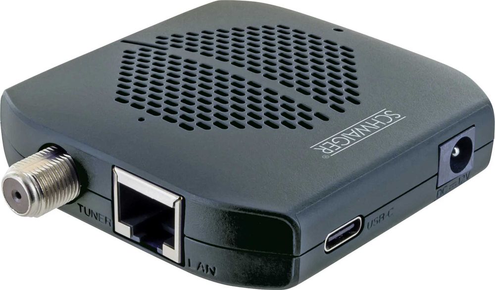 Dongle Receiver SAT HD SCHWAIGER DVB S2 Wireless cu WLAN si App
