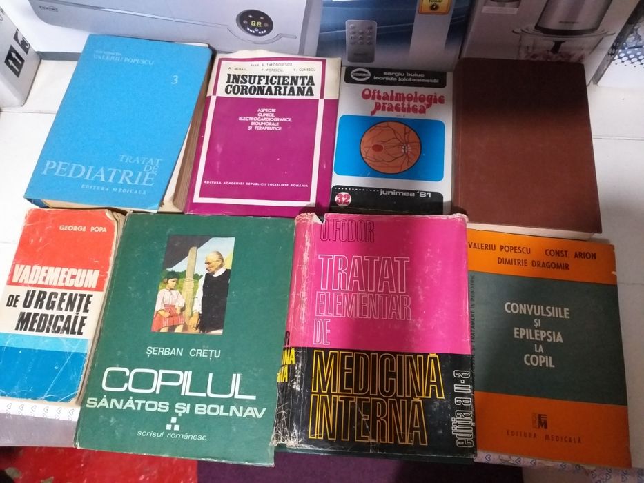 92 De Carti Medicina Interna Si Pediatrie Copii 5lei buc