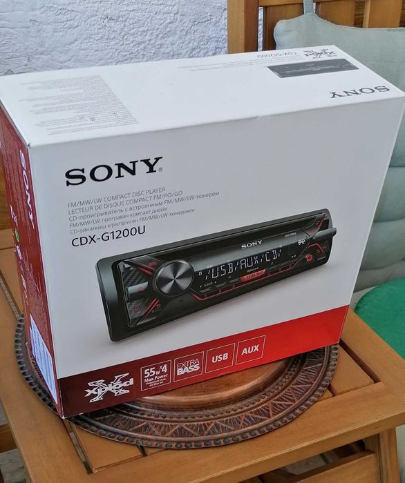 Cdx-g1200u compact disc player sony auto - 350 lei negociabil
