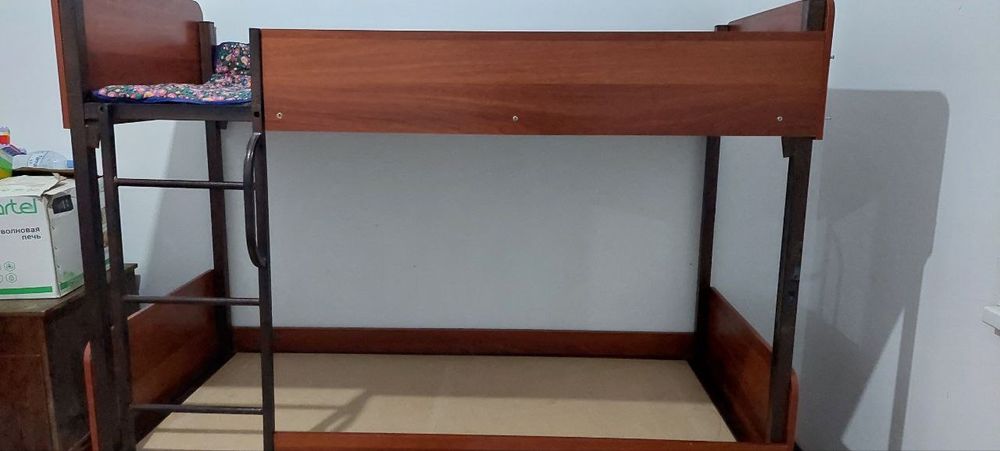 2 етажли болалар кравати