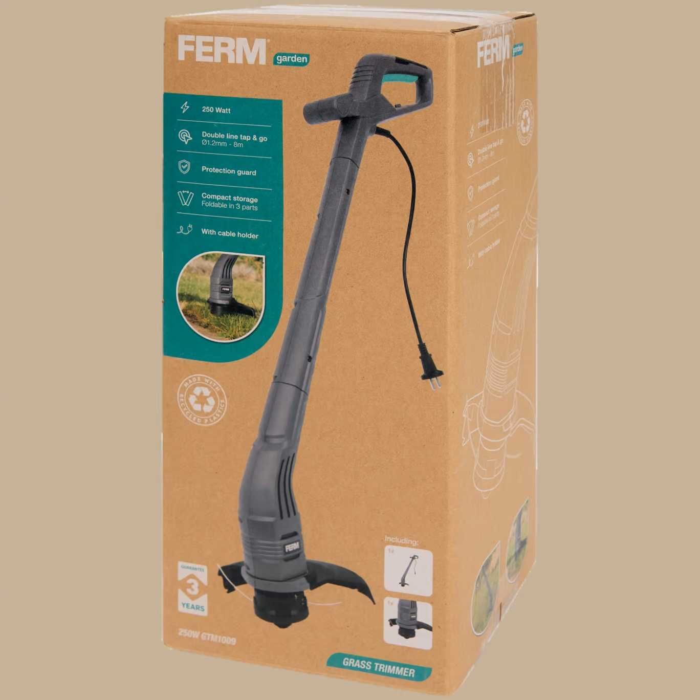 FERM GTM1006 Електрически тример за трева