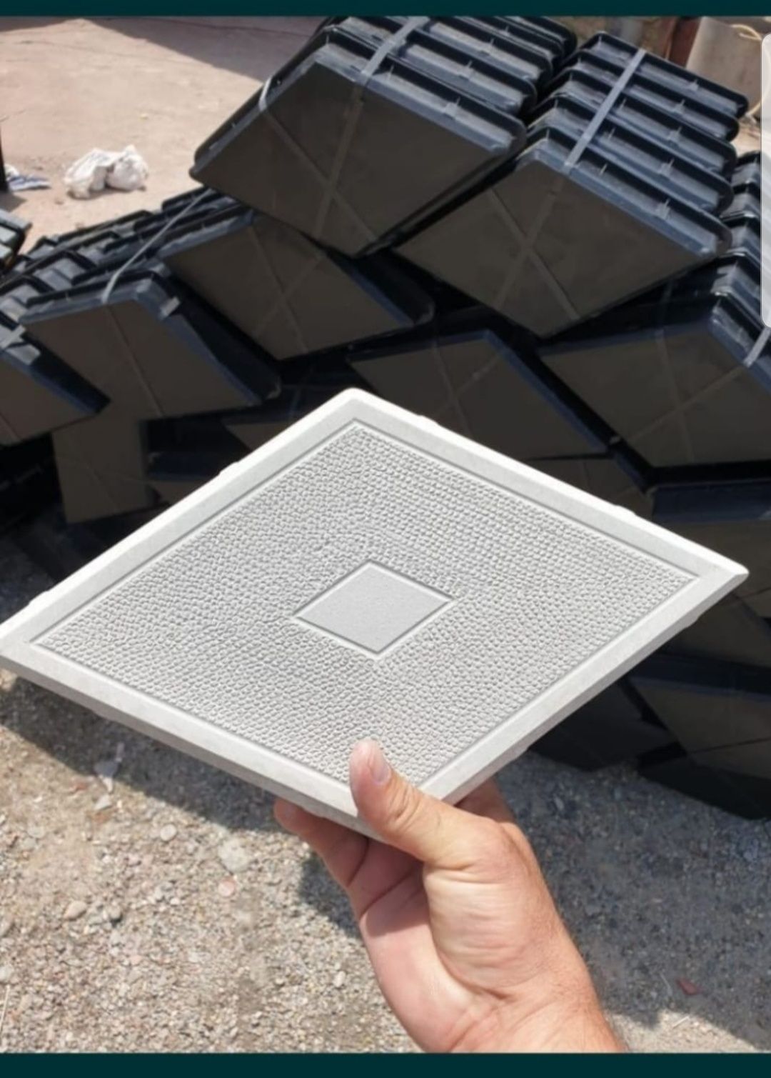 Oferta sezon matrite pavaj forme pavele  beton tipare romb 3 d produse