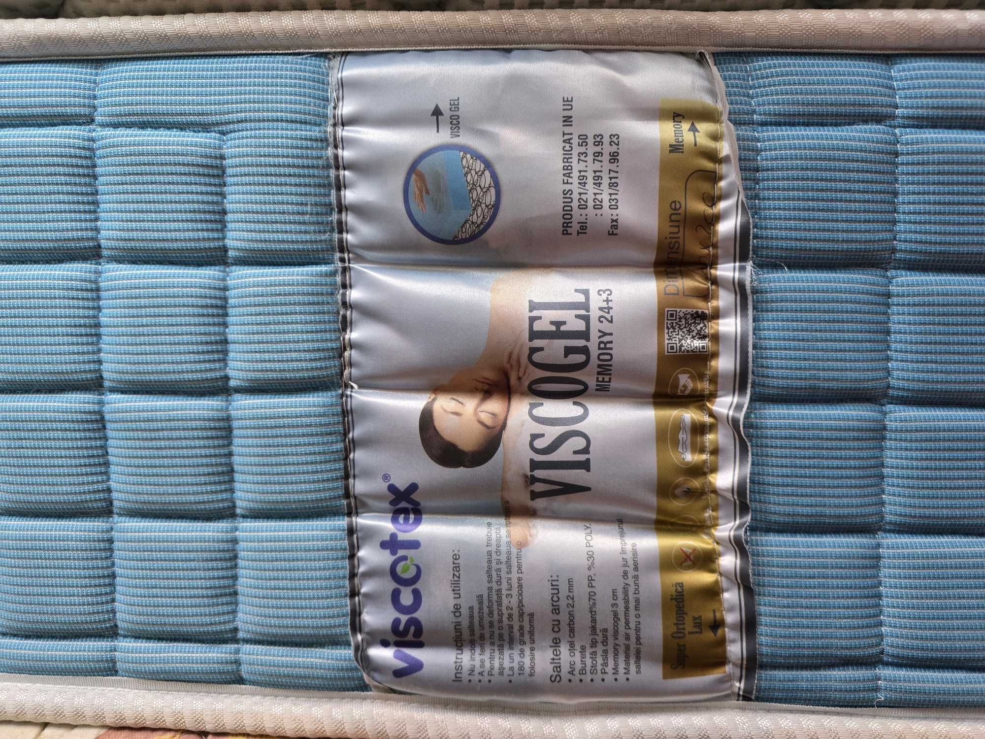 Saltea Viscotex Memory, superortopedica, 160 x 200