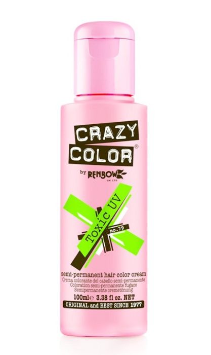 Vopsea de par Crazy Color Toxic UV