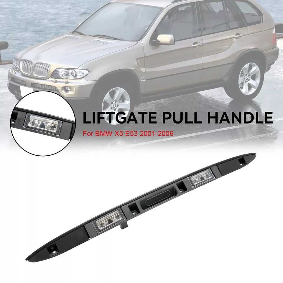 Buton NOU Maner Clapeta Deschidere Portbagaj Haion X5 E53 51137170676