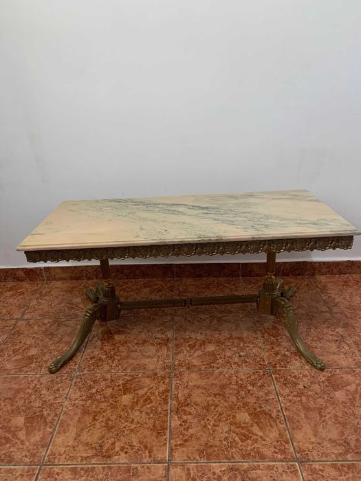 Masa decor bronz marmura