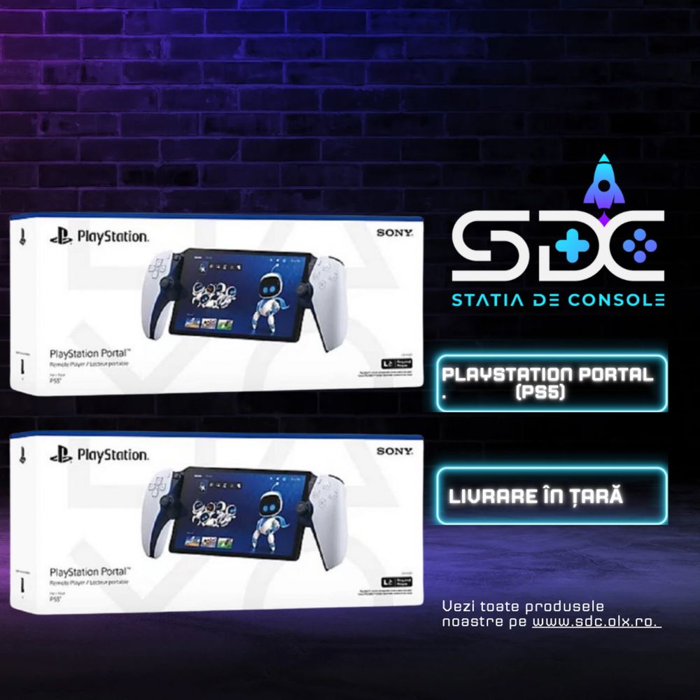 PS PORTAL( PlayStation) 5 | La cutie | Impecabil| Garanție  :