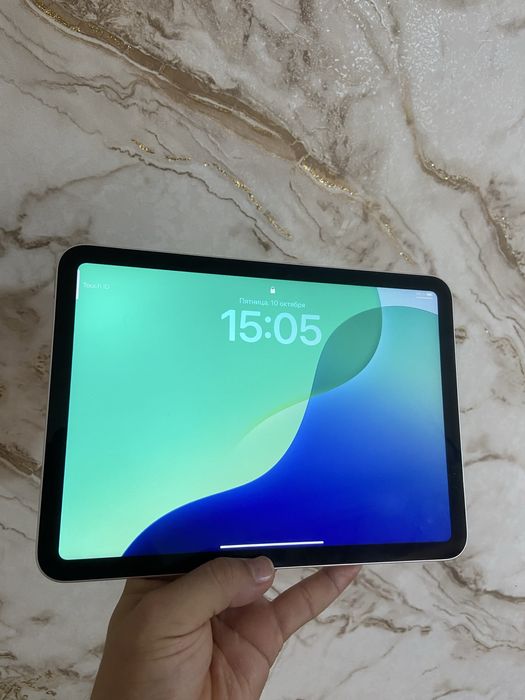 Ipad 10  ideal karopka dakument bor 64 tali bez sim karta  aybi yoq