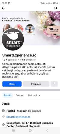Oferta Voucher 500 lei Smartexperience.ro