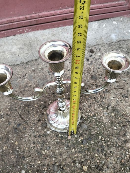 Немски посребрен свещник BMF