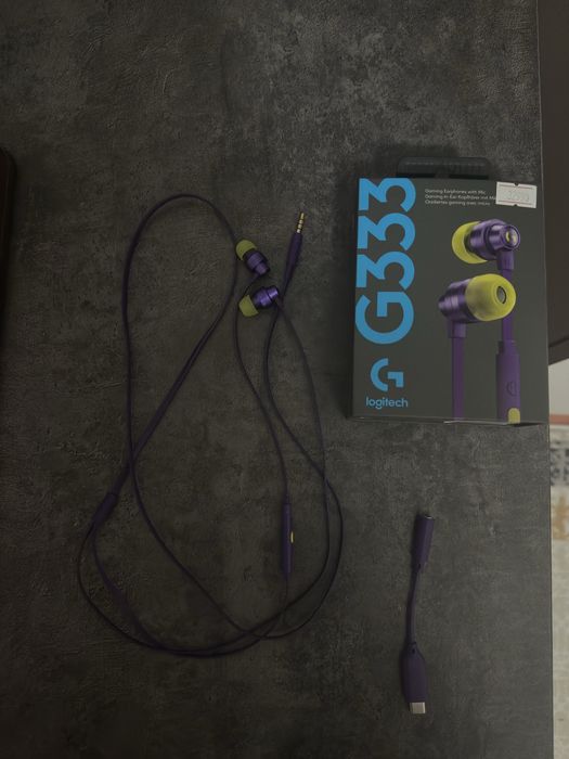 Наушники Logitech G333 фиолетовый
