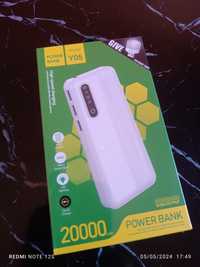 Powerbank 20.000 mAh sotiladi