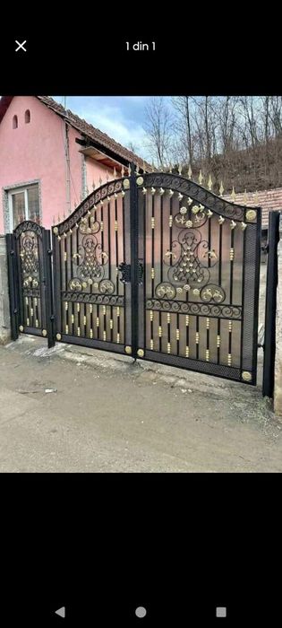 Porți și garduri din fier forjat