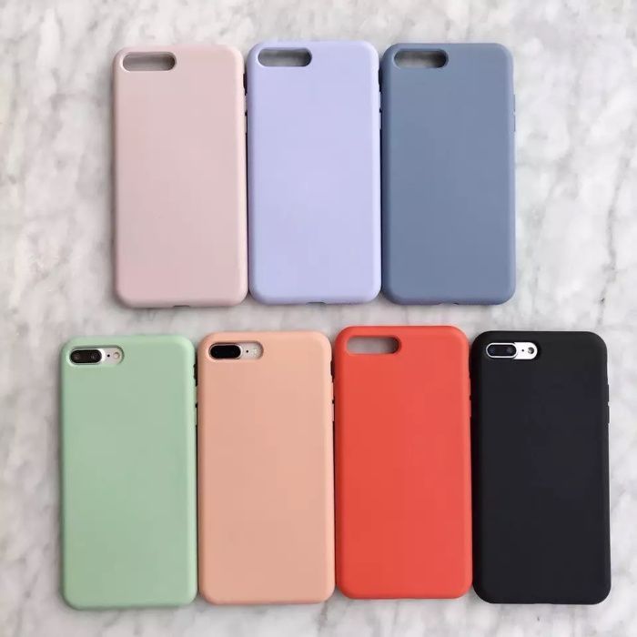 Husa antisoc cu microfibra pt. iPhone SE 2020 / 7 / 8