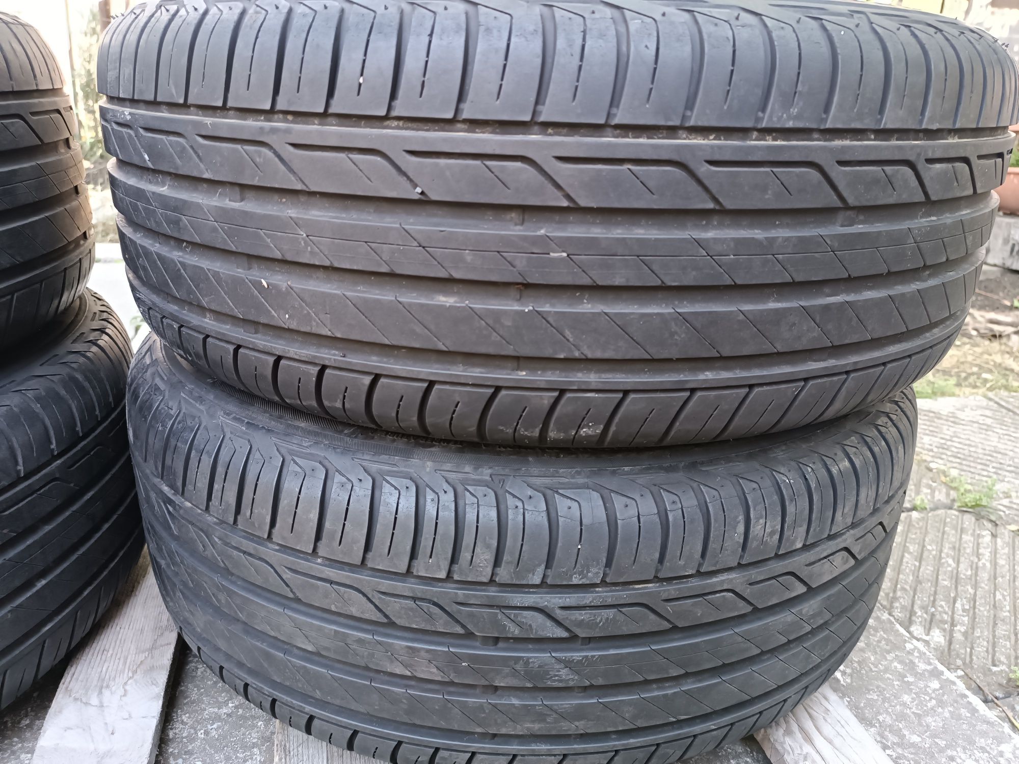 Лети джанти 17ки 5х112 + летни гуми 215/55/17 Bridgestone