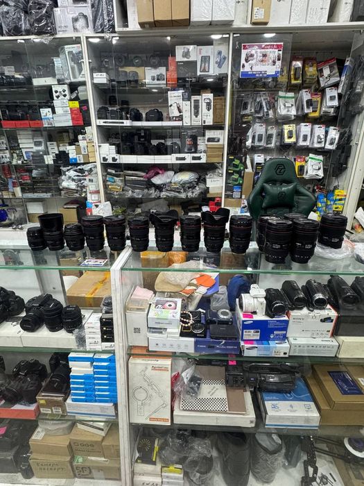 Объективы Фотоаппарат Canon